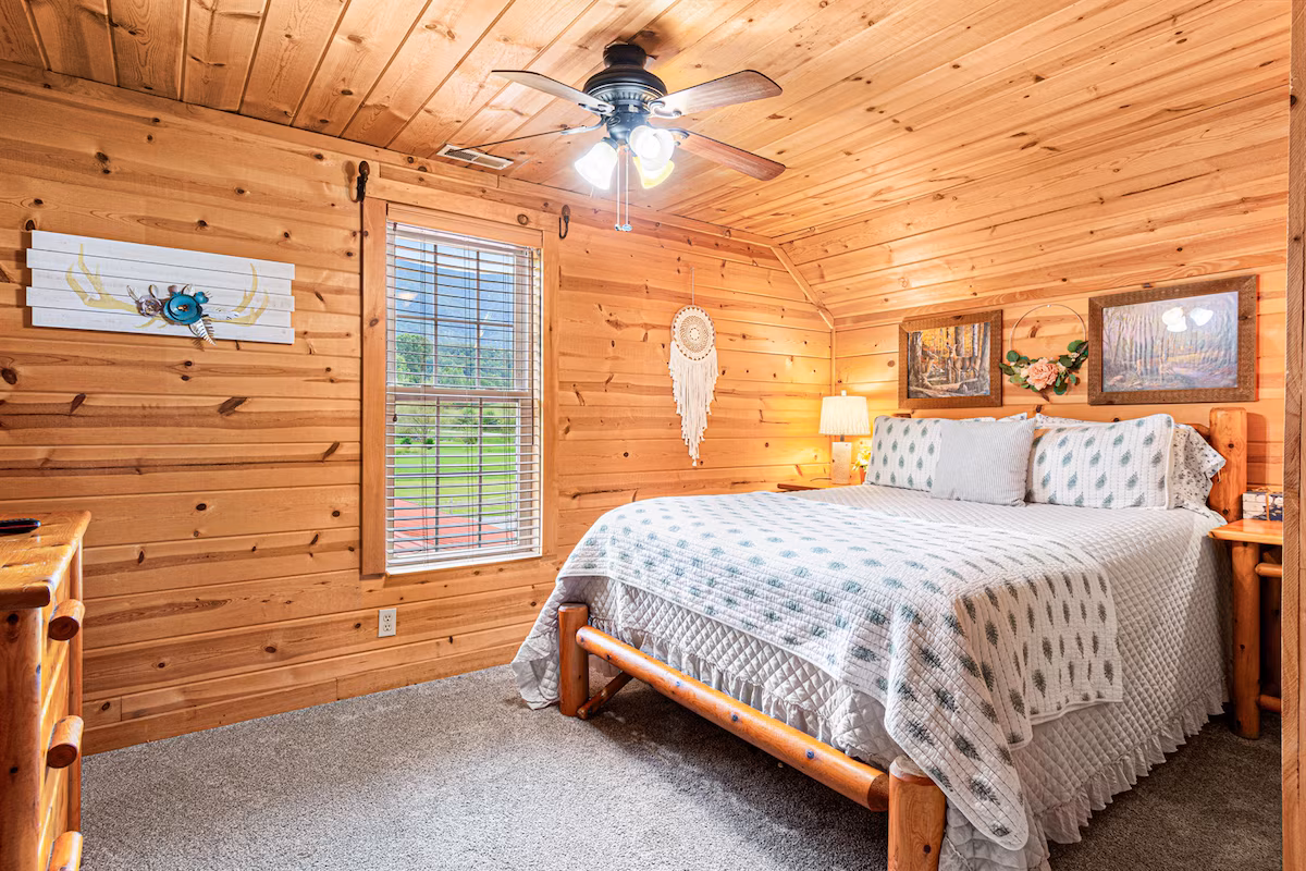 Lodge 6 pretty views out every window